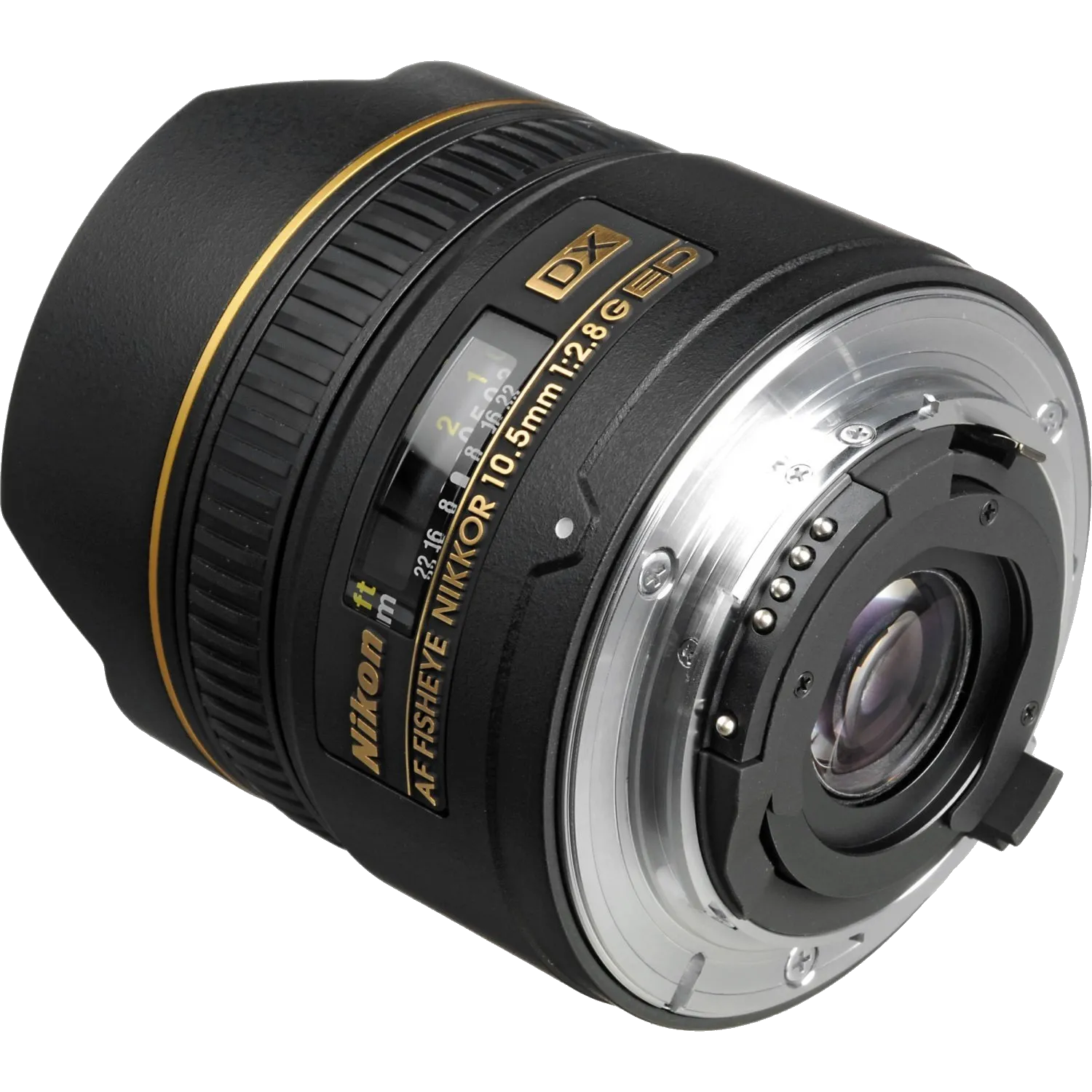 Протяжка соединений трансфокатора Nikon 10.5mm f/2.8G ED DX Fisheye-Nikkor